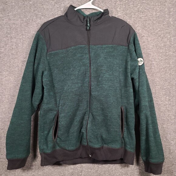 Old Navy Men's Full Zip Green Light Jacket Large - Picture 1 of 11